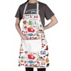 JNIAP Canada Cooking Apron Canadian Kitchen Apron Canada Maple Leaf