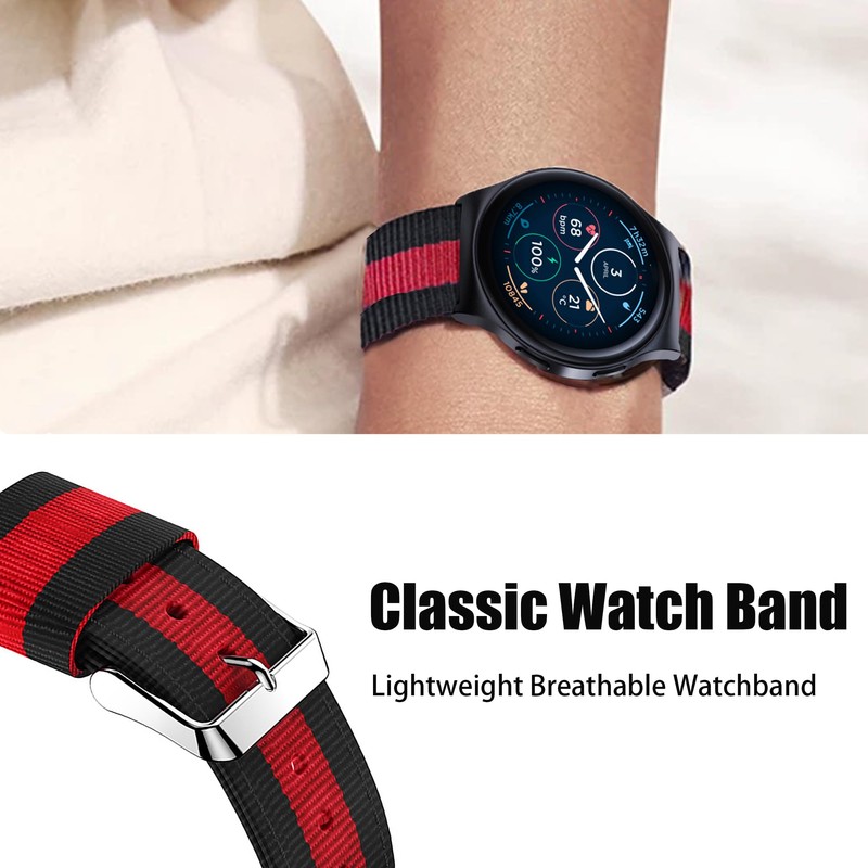 [Lamshaw] for Redmi Watch 5 Smart Watch Replacement Band, 22mm