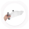 TEHAUX Table Saw Dust Hood Transparent Protective Shield for Woodworking
