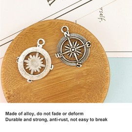 20Pcs Pendant, Steampunk Nautical Pirate Earrings Pendant Charm Dangle in Antique Style