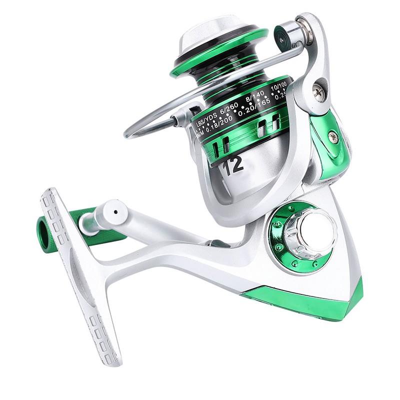 Salt Freshwater Metal Heavy Duty Lightweight Casting Spinning Fishing Reel