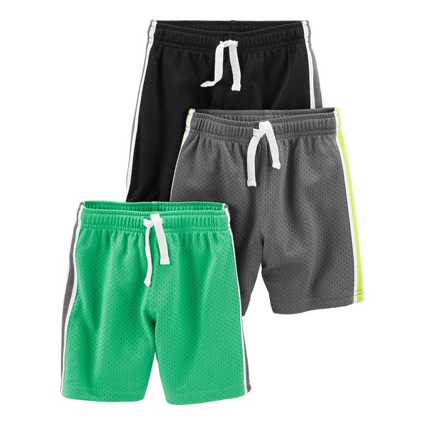 Simple Joys by Carter's Toddler Boys' 3-Pack Mesh Shorts
