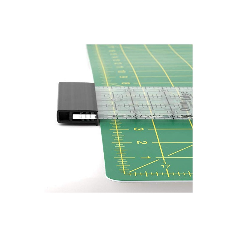 OmniEdge 5-by-18-Inch Non-Slip Quilter's Ruler