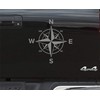 Compass Navigation Vinyl Decal Stickers for Vehicle Set of 2,