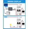 DIHOOL 30A DC Circuit Breaker with Remote Control, 12V-400V DC