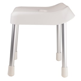 Pearl Metal H-4335 Style Pure Bath Stool, 11.8 inches (30 cm), White