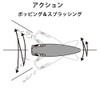 YO-ZURI R1151-FF-Tobio Hydro Popper Lure, 3.5 inches (90 mm), FF