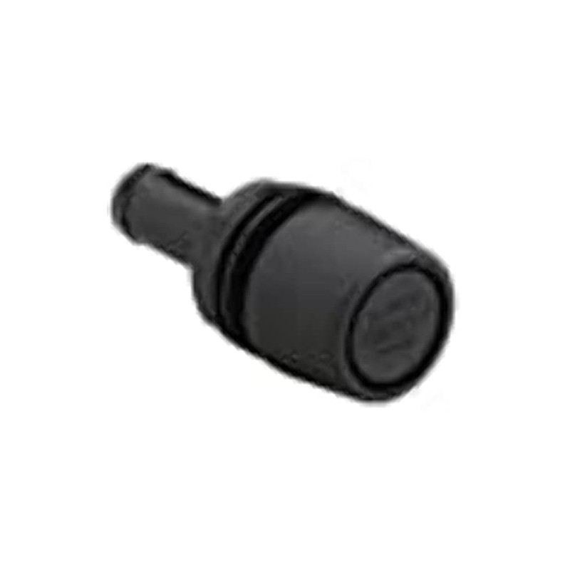 attwood 90 Degree Fuel Tank Vent, Black with White Vent