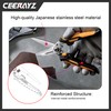 CEERAYZ 185mm Notch Scissors All Purpose Heavy Duty, Garden Shears,