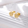 VOJO Implant Grade G23 Titanium Stud Earrings for Sensitive Ears