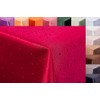 Punkte Damask Tablecloth by First-Tex, Various Colours and Sizes, 110x110