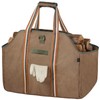 BONTHEE Firewood Carrier Bag, Waxed Canvas Log Carrier, Waterproof Extra