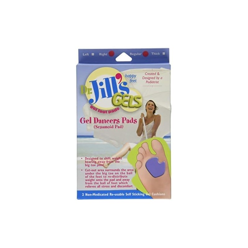 Dr. Jill's Gel Dancer's Pads (Right Foot) by Dr. Jill's