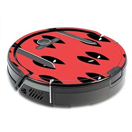 MightySkins Skin Compatible with Shark Ion Robot R85 Vacuum Minimum Coverage - Dead Eyes Pool | Protective, Durable, and Unique Vinyl wrap Cover | Easy to Apply, Remove | Made in The USA
