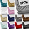 Easy Care Basic Standard Fitted Sheet, Breathable & Lightweight Plain