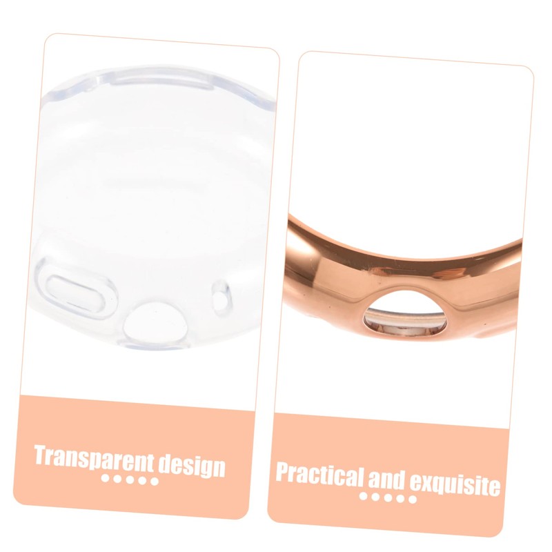 CAXUSD 2pcs Tpu Protective Case for Pixel Watch Full Coverage