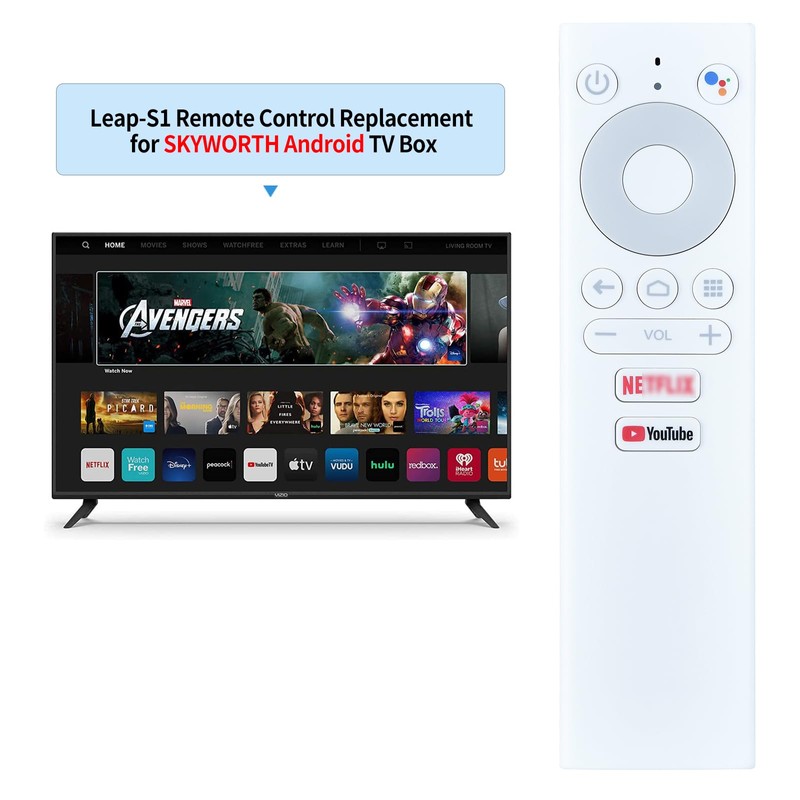 Replacement Voice Remote Control for Strong Leap-S1 Android TV Box