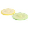 Charles Viancin Airtight Silicone Drink Covers, Set of 2, Lemon/Lime