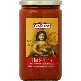 GIA RUSSA Sauce, Hot Sicilian 24.0 OZ (Pack of 6)