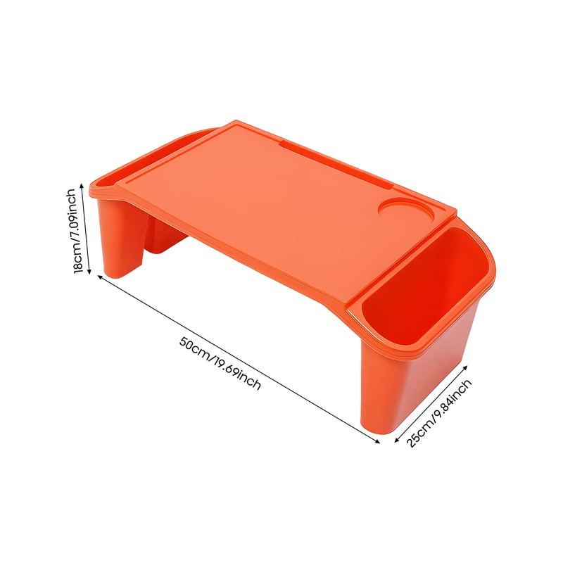 6 Pack Kids Lap Desk Tray Portable Stackable Lap Desk