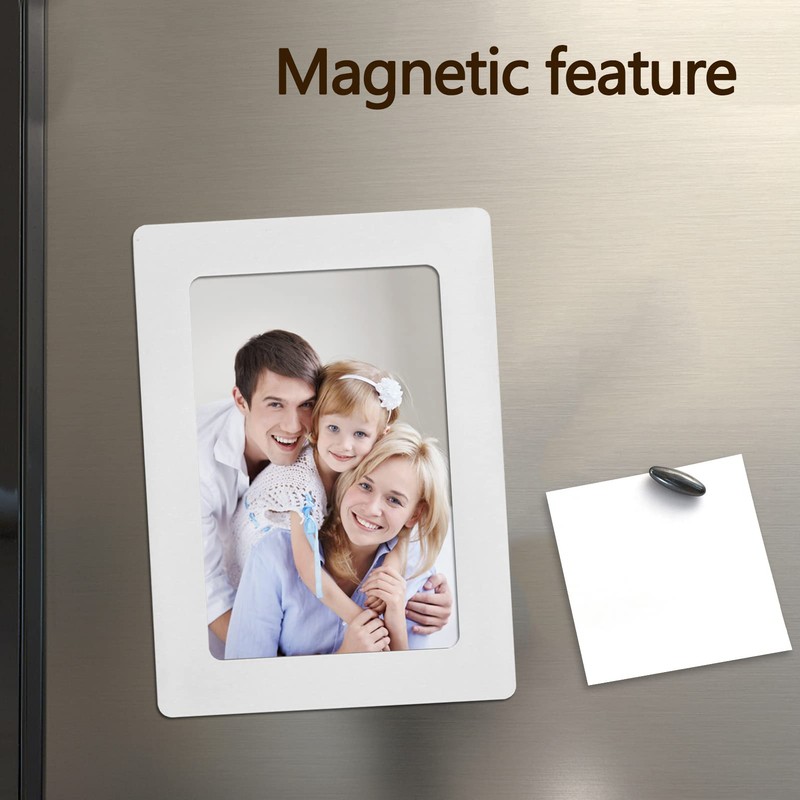 FYY Picture Frame 4x6, 5 Pack Magnetic Photo Frames for