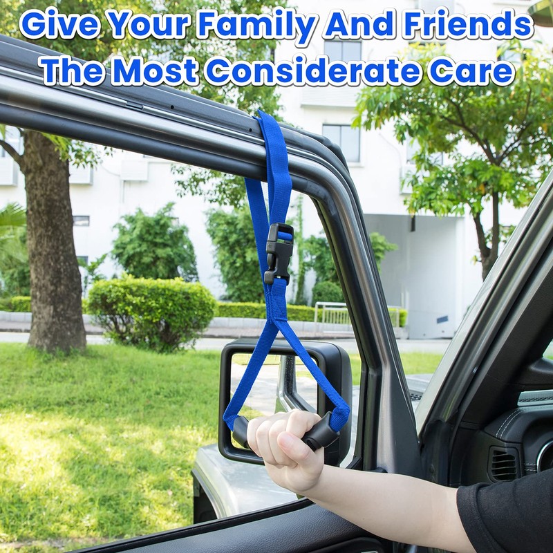 E-cowlboy Auto Cane Grab Handle Adjustable Standing Aid Safety Handle