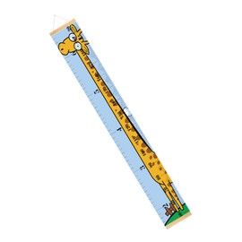 SHOWERORO Height Ruler Nursery Room Wall Chart Height Measuring Chart for Kids Height Measurement Chart Height Chart Wall Decal Measuring Canvas Ruler Solid Wood Removable Height Gauge Girl