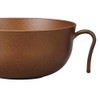 Woody 4512951116946 Donburi Bowl with Handle, Light Brown