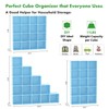 C&AHOME Cube Storage Organizer, 16-Cube Shelves Units, Plastic Storage Cubes,