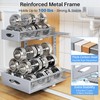 Under Sink Organizer, 2 Pack 2 Tier Pull Out Under