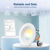 Amico 24 Pack 4 inch 5CCT LED Recessed Lighting, Dimmable,