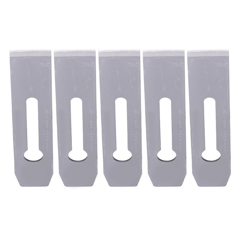 5Pcs Planer Blades Steel 38mm Portable Knife Replacement Accessories for