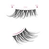 Onlyall Wispy Lashes Natural Flared False Eyelashes Fake Lashes WD-4