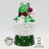 MOMENTS IN TIME Acrylic Frog Snow Globe LED Light-Up Water