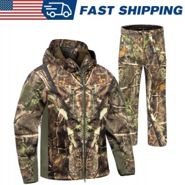 WESTTUNE Warm Hunting Clothes for Men with LiningWaterpr - L