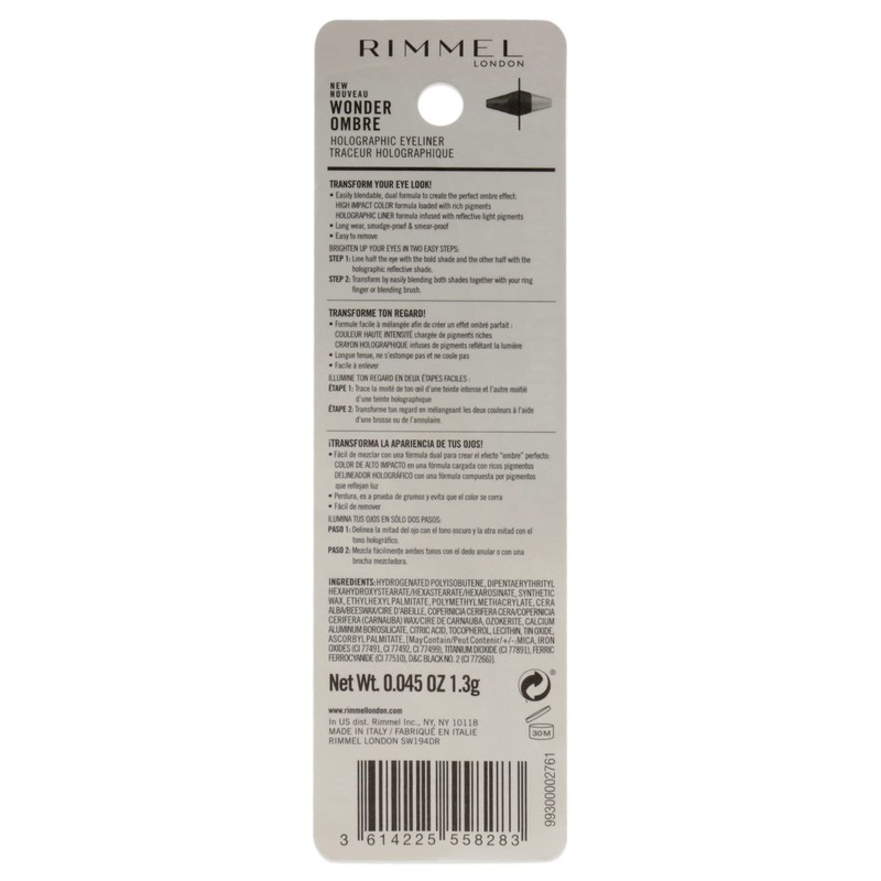 Rimmel Wonder Ombre Eye Liner, Golden Gaze, 0.04 Ounce