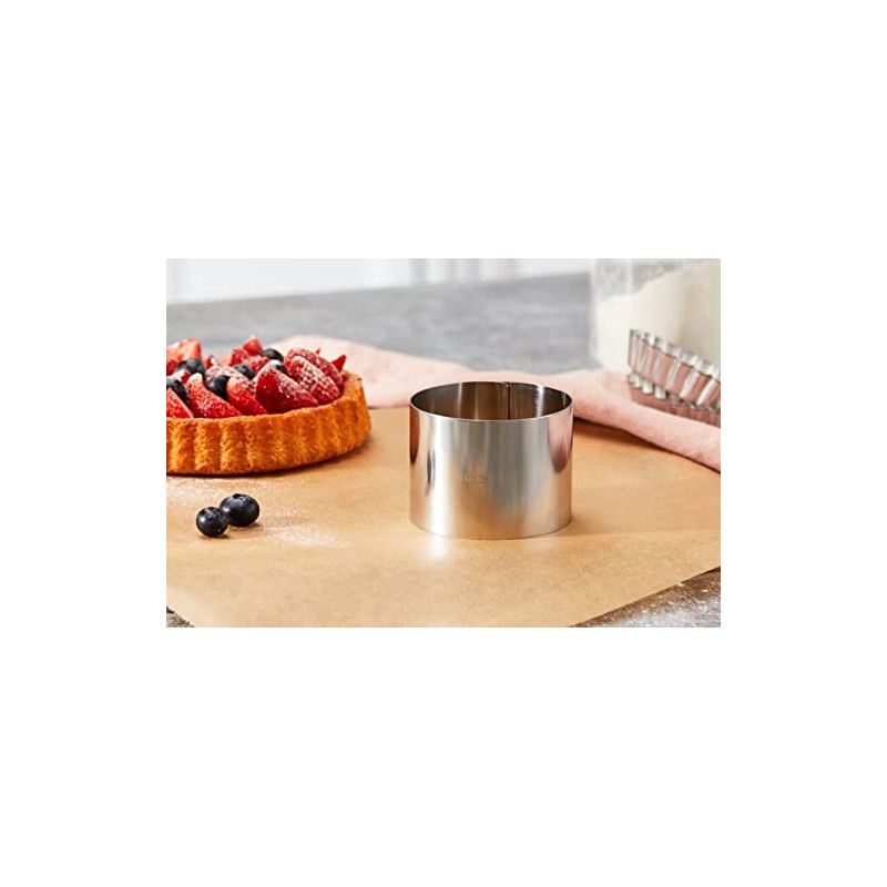 IBILI ARO INOX 8x6 CMS, Stainless Steel, Silber, 8 x