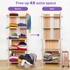 BRAMBLE Premium Vacuum Storage Bags with Pump - Space Saver