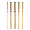 sourcing map 5pcs 200-230 Grits Diamond Grinding Bit 2.6mm Cylindrical