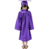 GraduationMall Matte Kindergarten & Preschool Graduation Gown Cap Set with