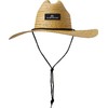 Quiksilver Men's Pierside Lifeguard Beach Straw Hat, Natural