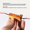 4 PCS Load Resistor,LED Turn Signal Resistor Flasher Adaptor with
