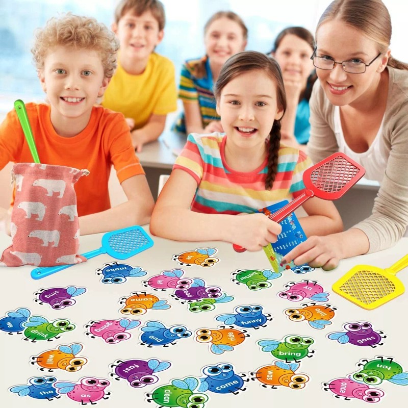 Shemira Shemira Sight Word Swat Game, Sight Word Educational Toy