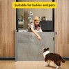 Retractable Baby Gate, Mesh Baby Gate or Mesh Dog Gate,