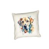 Anonymous Gifting Watercolour dog printed cushion cover - perfect for