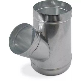 Mitchell 10x10x10 Single Wall Metal WYE for Connecting Duct Fittings Ventilation Branch