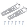 2pcs WD01X27759 Dishwasher Mounting Brackets, Under Counter Installation Clips with