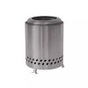 Backyard Creations Stainless Steel Tabletop Smokeless Fire Pit Portable Camping Wood Pellet Burning