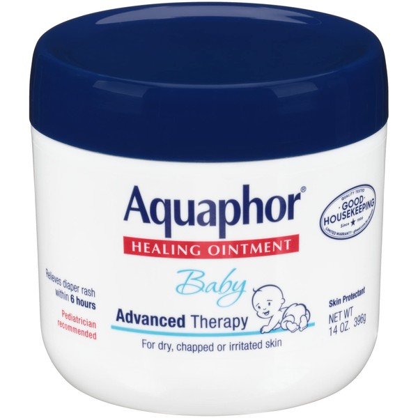 Aquaphor Aquaphor Healing Ointment 14 Ounce Jar (414ml) (3 Pack)