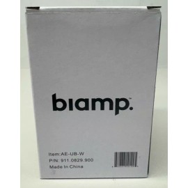 Biamp AE-UB-W Cambridge Universal Mounting Bracket White LOT OF 8